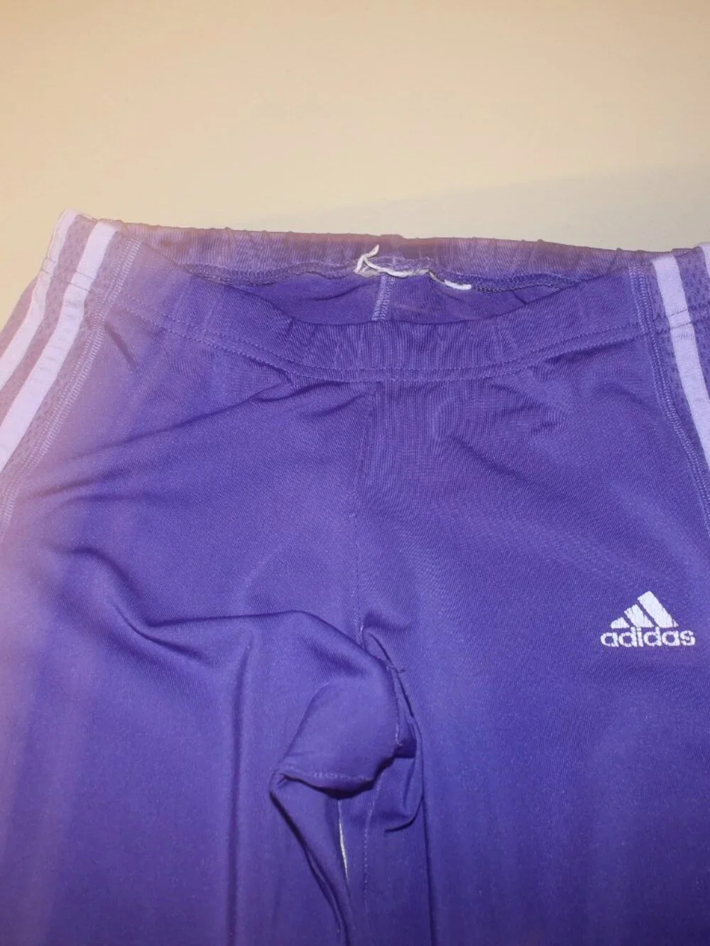 Purple Adidas Athletic Pants Size L Or XL - Picture 2 of 5
